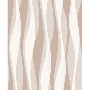 Papel de Parede Vinilizado Relevos Ref 3427 Bege 52cm x 10m