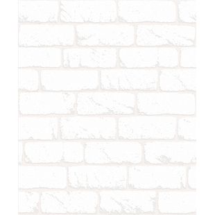 Papel de Parede Vinilizado Atemporal Ref 3805 Branco 52cm x 10m