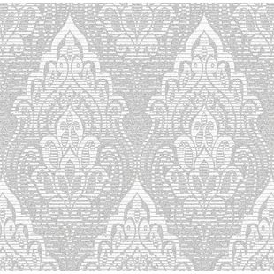 Papel de Parede Vinilizado Atemporal Ref 3815 Cinza 52cm x 10m