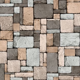 Papel de Parede Vinílico Contemporâneo Ref 4154 Cinza 52cm x 10m