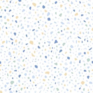Papel de Parede Vinílico Sonhos Ref 4203 Azul 52cm x 10m