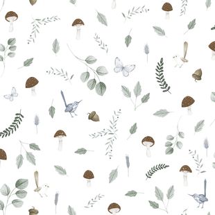 Papel de Parede Vinílico Sonhos Ref 4224 Marrom 52cm x 10m