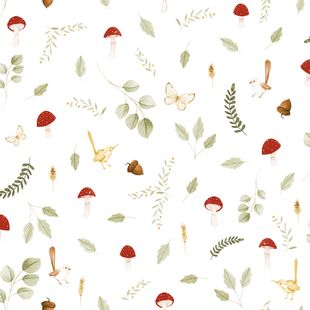 Papel de Parede Vinílico Sonhos Ref 4225 Vermelho 52cm x 10m