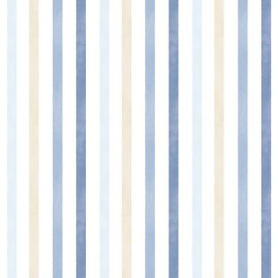 Papel de Parede Vinílico Sonhos Ref 4220 Azul Marinho 52cm x 10m