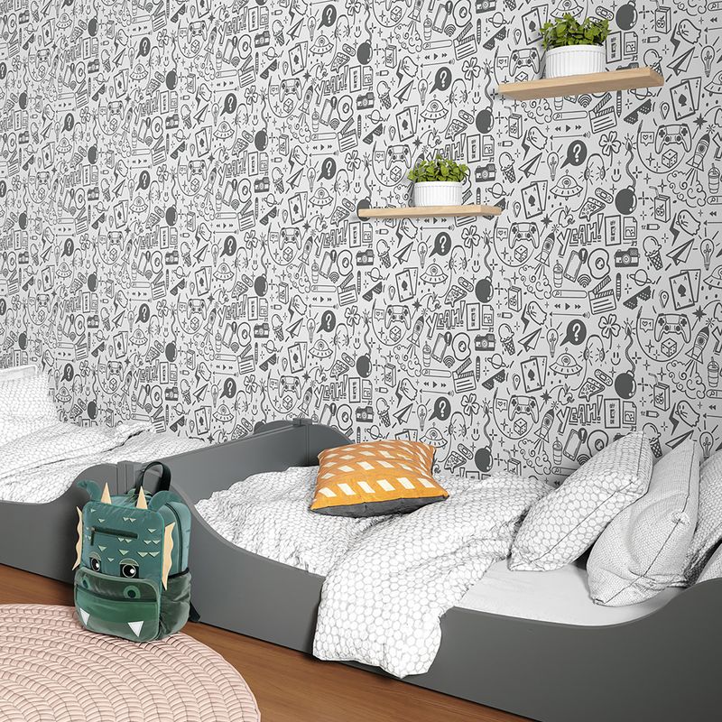 Papel-de-Parede-Vinilico-Sonhos-Ref-4251-Preto-52cm-x-10m