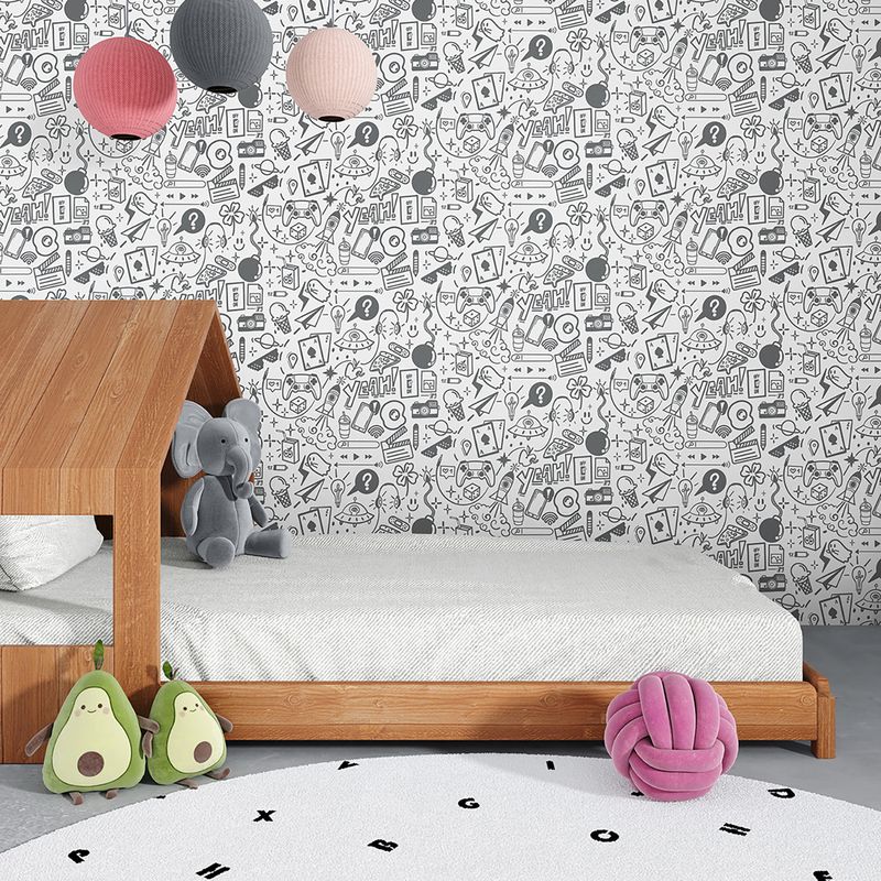 Papel-de-Parede-Vinilico-Sonhos-Ref-4251-Preto-52cm-x-10m