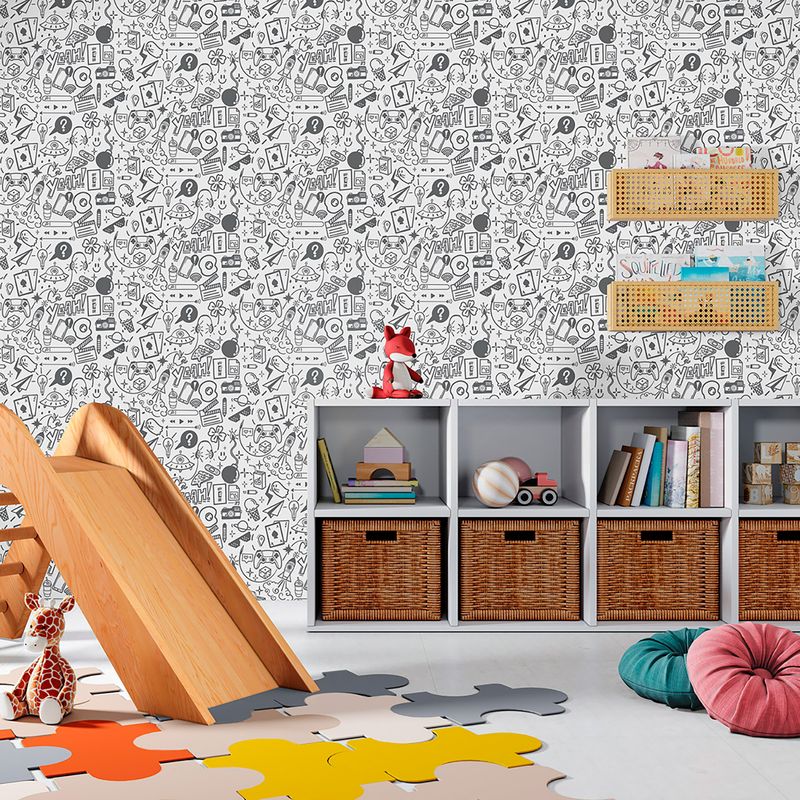 Papel-de-Parede-Vinilico-Sonhos-Ref-4251-Preto-52cm-x-10m