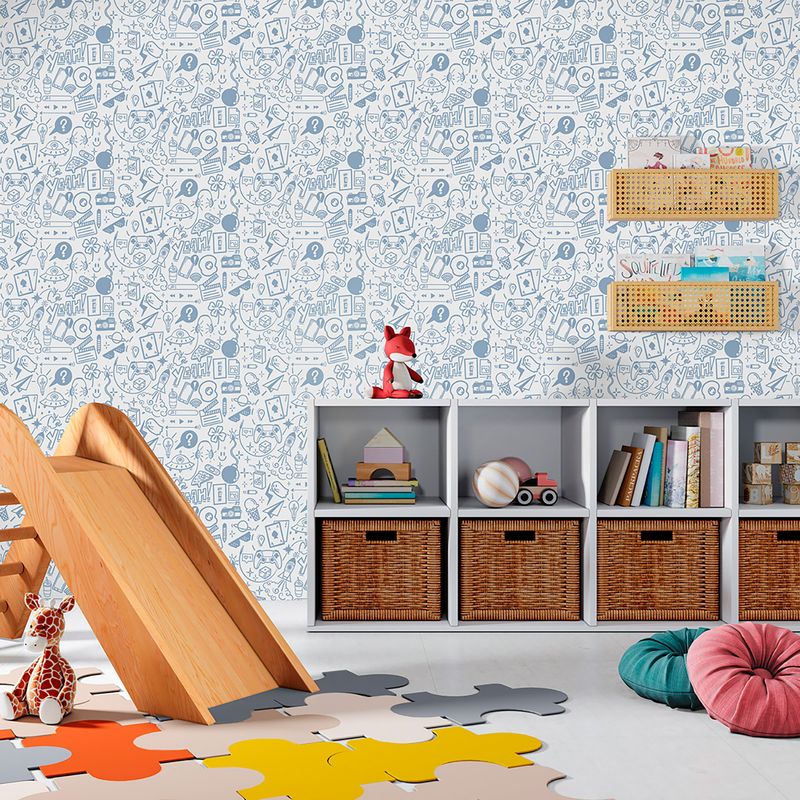 Papel-de-Parede-Vinilico-Sonhos-Ref-4252-Azul-52cm-x-10m