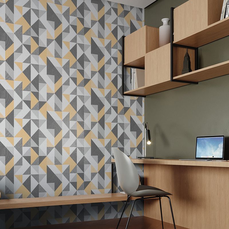 Papel-de-Parede-Vinilico-Contemporaneo-Ref-4119-Amarelo-52cm-x-10m