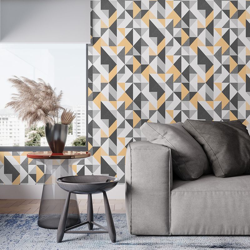 Papel-de-Parede-Vinilico-Contemporaneo-Ref-4119-Amarelo-52cm-x-10m