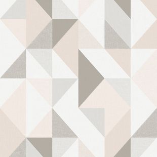 Papel de Parede Vinílico Contemporâneo Ref 4117 Bege 52cm x 10m