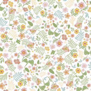 Papel de Parede Vinílico Sonhos Ref 4210 Verde 52cm x 10m