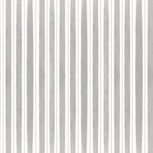 Papel de Parede Vinílico Listra picnic pincelada cinza 52x1000