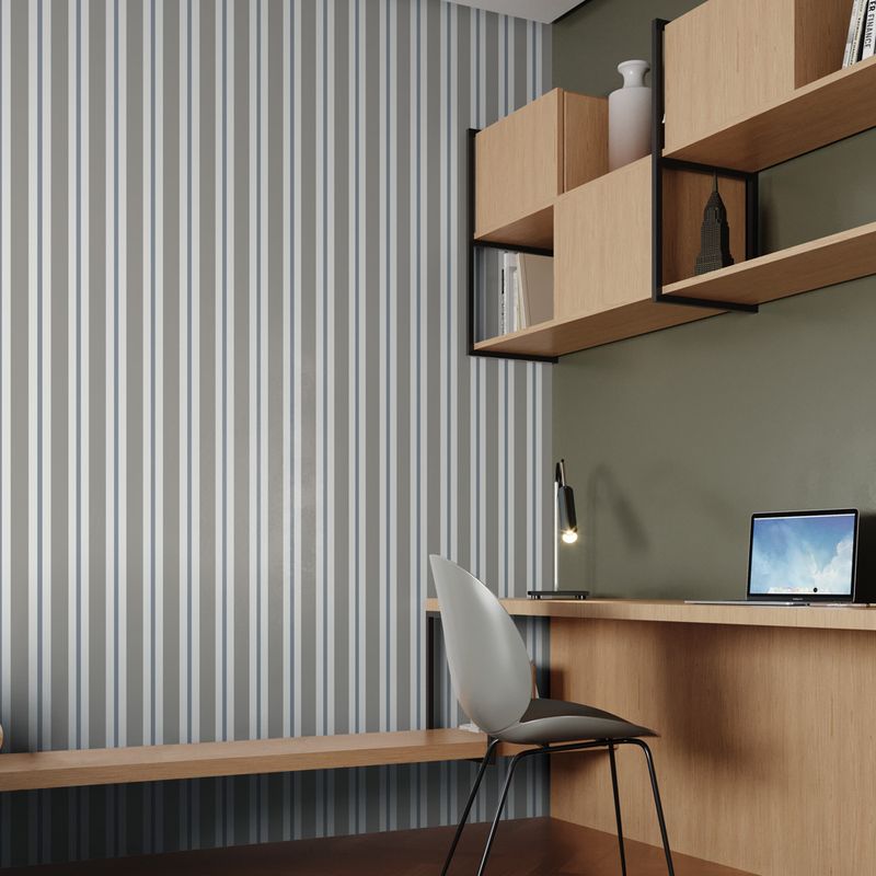 Papel-de-Parede-Vinilico-Listra-quadros-cinza-e-azul-52x1000