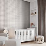 Papel-de-Parede-Vinilico-Xadrez-quadros-cinza-claro-e-marrom-52x1000