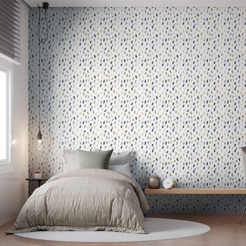 Papel-de-Parede-Vinilico-Mini-Pinceladas-azul-menta-e-cinza-52x1000